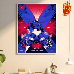 To Me My X-Men Marvel X-Men 97 Wall Decor Poster Canvas