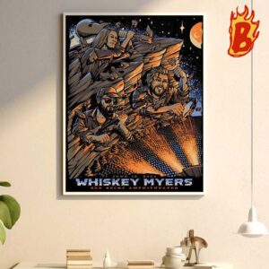 Whiskey Myers Morrison CO Jun 12 2024 Wall Decor Poster Canvas