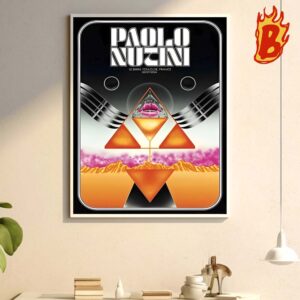 Paolo Nutini Concert For The Show At Toulouse France On July 3 2024 Wall Decor Poster Canvas