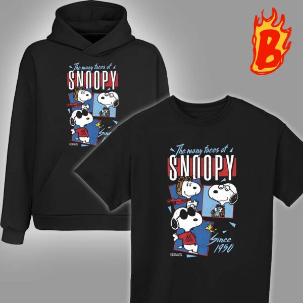 Snoopy Through The Years The Many Faces Of Snoopy Sinve 1950 Unisex T-Shirt