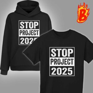 Anti Donald Trump Project 2025 For President Of America 2024 Stop Project Unisex T-Shirt